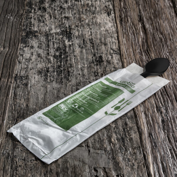 Cucchiaio nero con tov.lo 1 velo