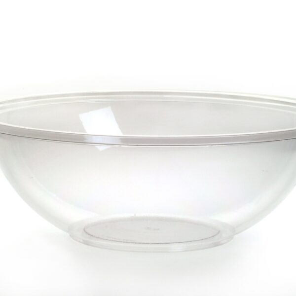 Salad bowl clear 1000ml Ø18cm