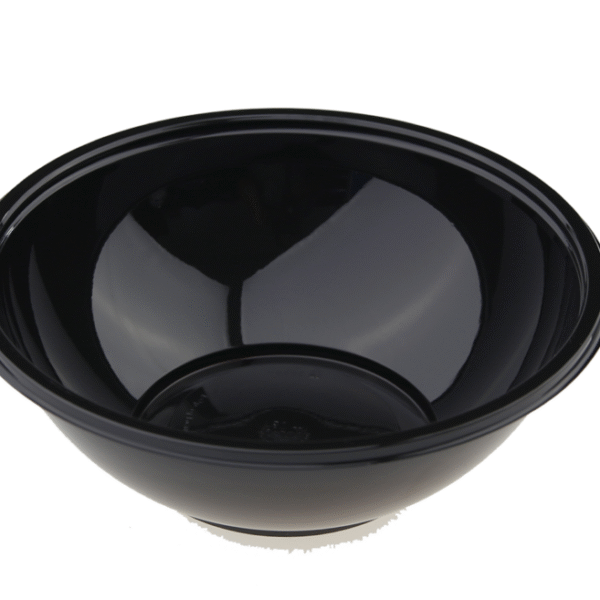 Salad bowl black 750ml Ø18cm