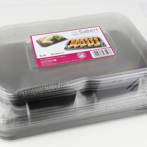 Combo pack Ultimate Platter 35x24cm + clear lid