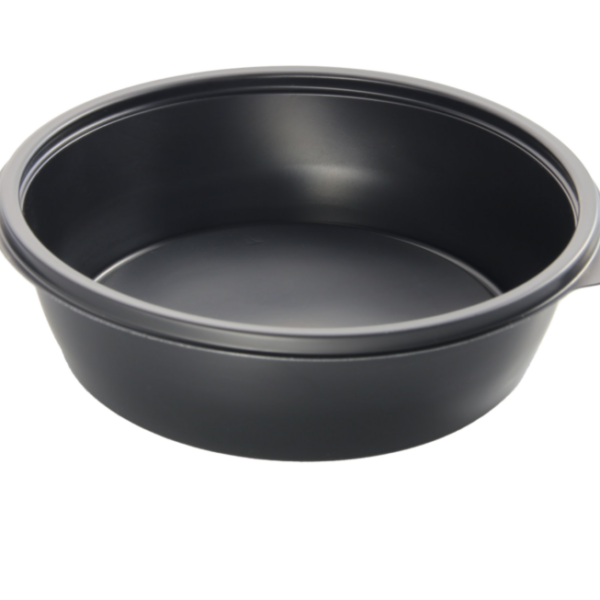 Round container Black 1000ml Ø20cm