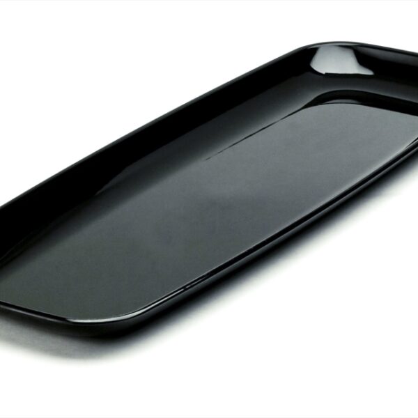 Rectangular platter black 22X56cm