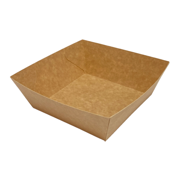 KRAFT Burger/Chip Tray 600ml