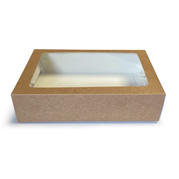 KRAFT Platter Box 31x22cm FSC MIX