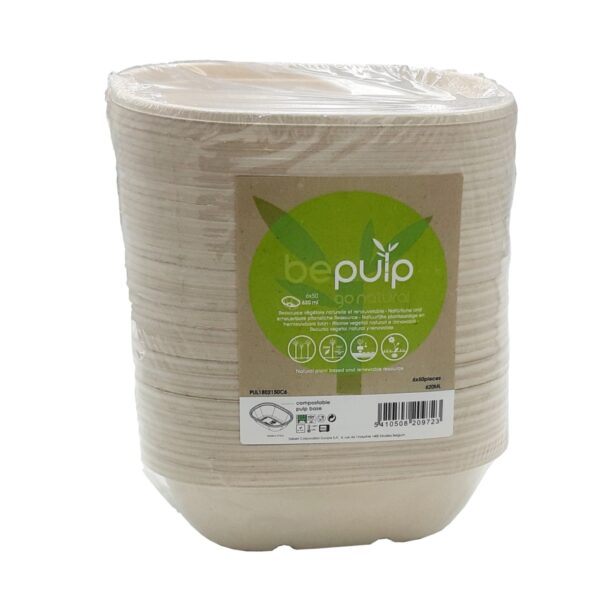 Eco Street Oval Bowl 620ml pack 50p