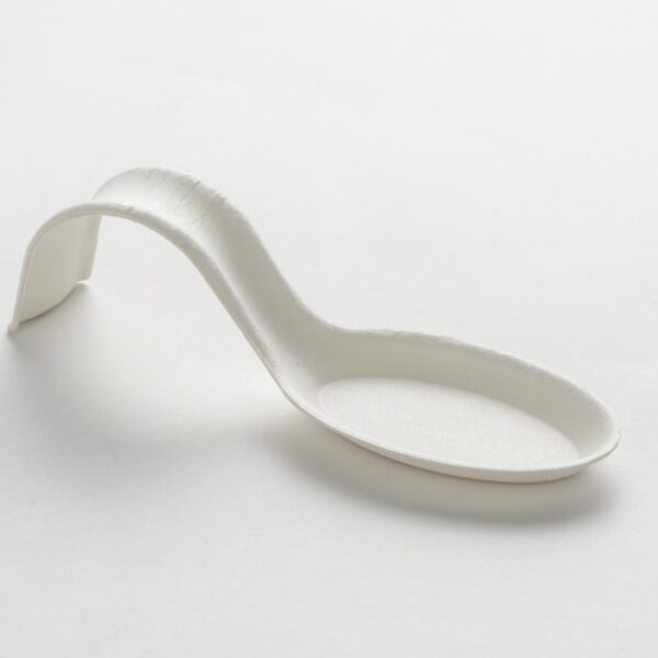 Curly spoon white 12x4cm