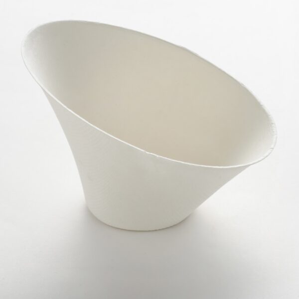 Slope bowl white 200ml 11x13cm