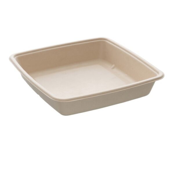 Square tray 1400ml 23x23cm