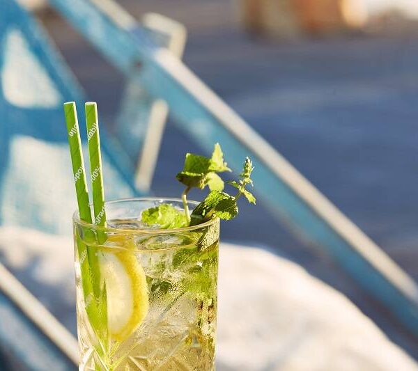 Cannucce carta verdi