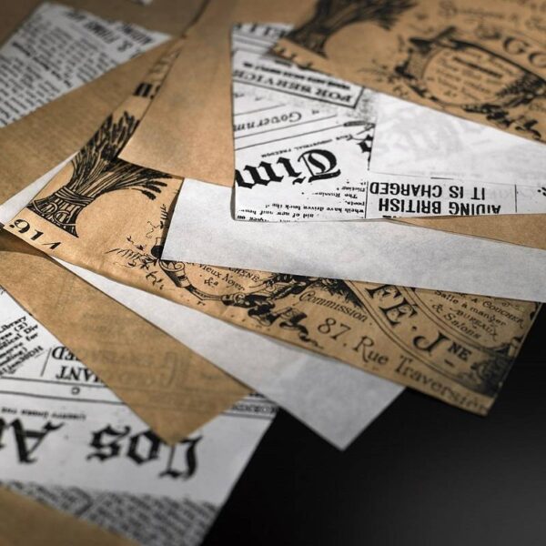 Cartina antigrasso bianca