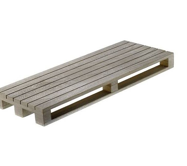 Bancalino bianco decapato