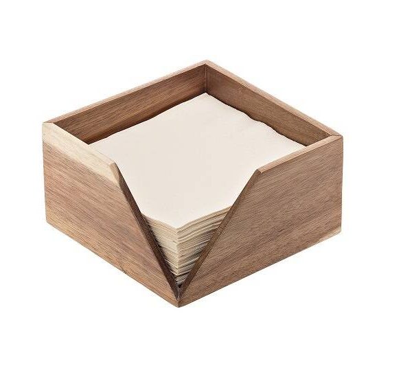 Portatovaglioli in acacia