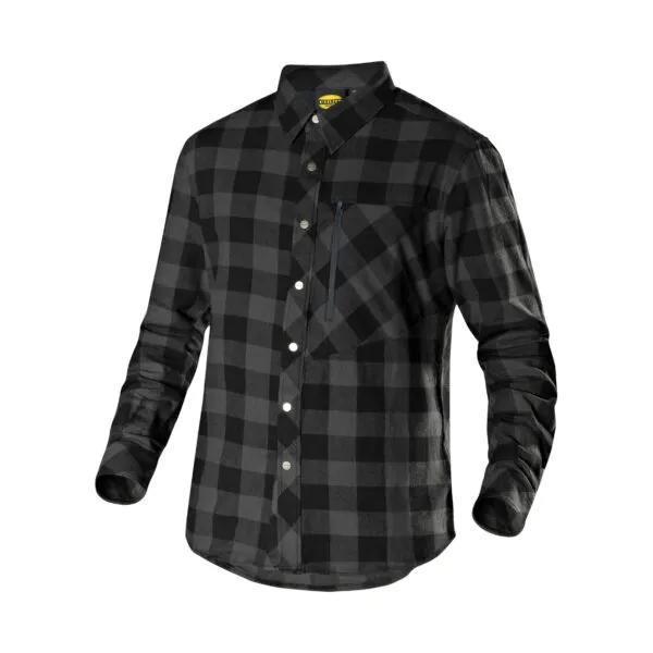 SHIRT CHECK CORTINA格纹法兰绒衬衫