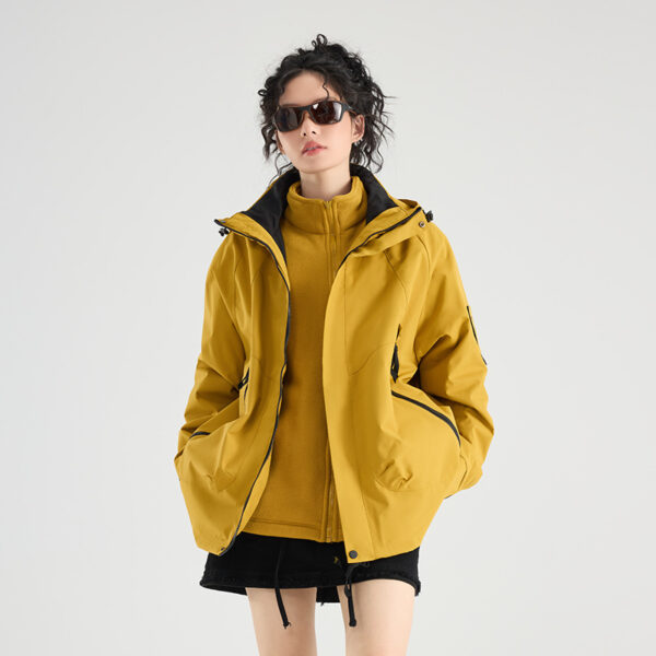 Set di due abiti da assalto冲锋衣两件套