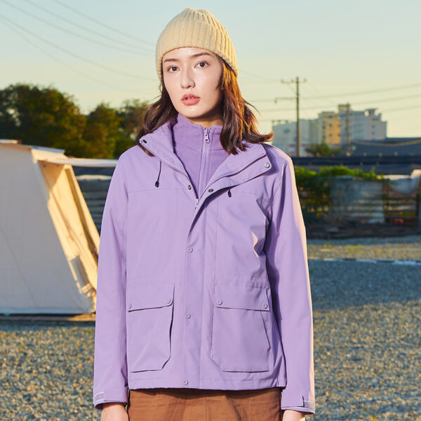 Set di due abiti da assalto 冲锋衣两件套