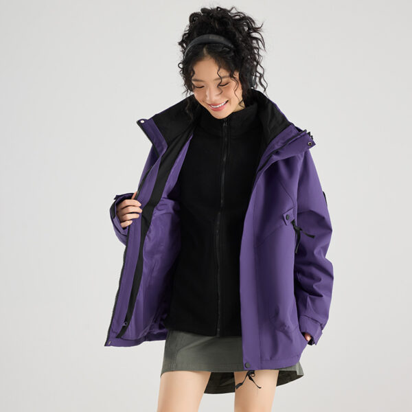 Set di due abiti da assalto冲锋衣两件套