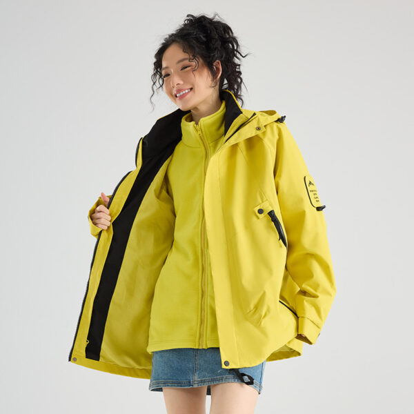 Set di due abiti da assalto冲锋衣两件套