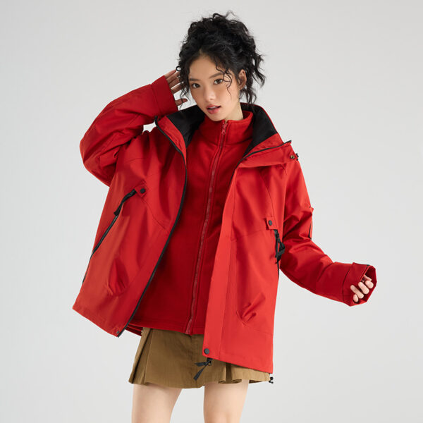 Set di due abiti da assalto冲锋衣两件套