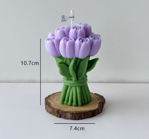 Candele profumate di tulipani郁金香花香薰蜡烛