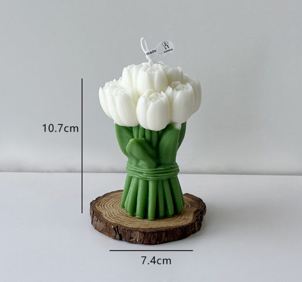 Candele profumate di tulipani郁金香花香薰蜡烛