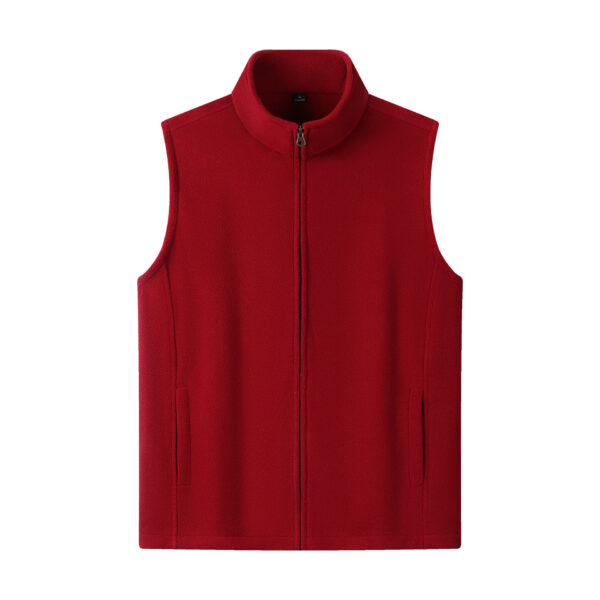 Gilet in pile摇粒绒马甲