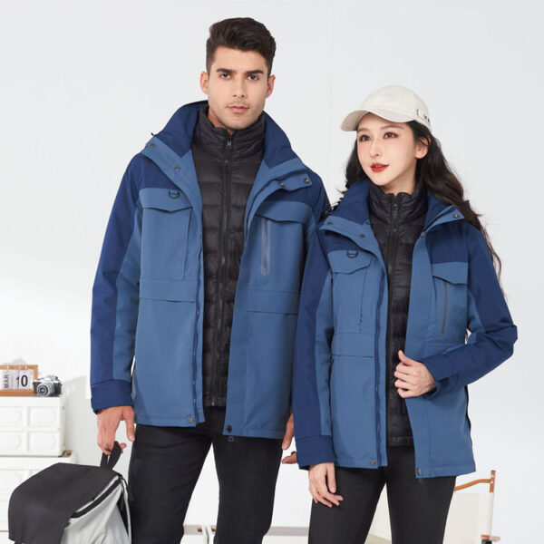 Giacca in piuma冲锋衣羽绒夹克