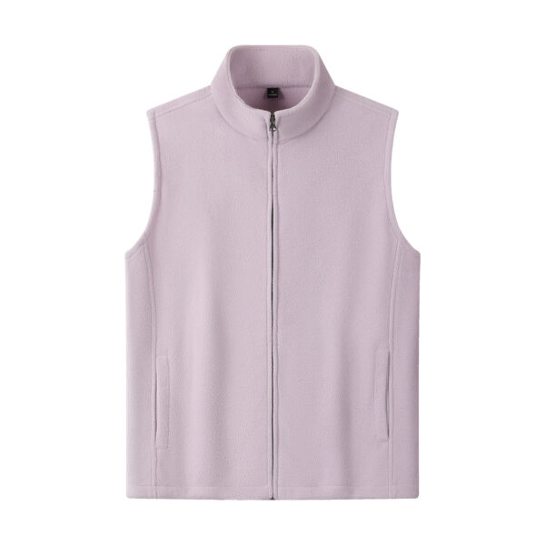 Gilet in pile摇粒绒马甲