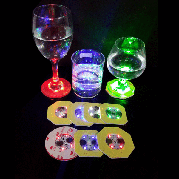 LED sette colori coppa cuscinettoLED七彩杯垫