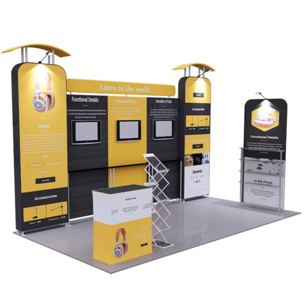 Costruzione dello stand pubblicitario