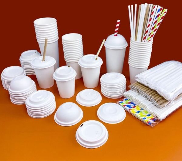 Coperchio di tazza monouso