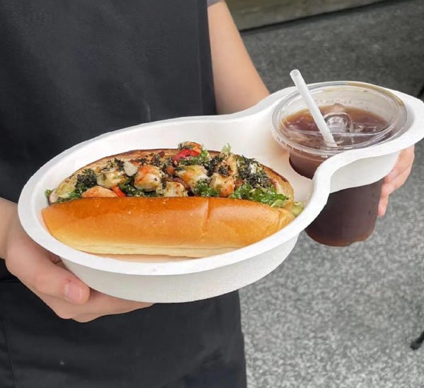 Hot dog vassoio da pranzo occidentale