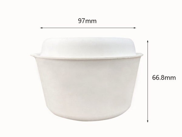 Scatola di tè rotonda (senza sacchetto di tè senza cintura)
